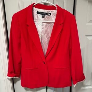 Red blazer, Kenzie size M